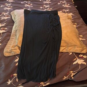 Lulu's Black Maxi Skirt